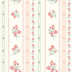 Contraste de impresión floral Pipping Pajamas Set de pijama