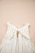 Beige frenchy encaje adornado halter halter camiseta