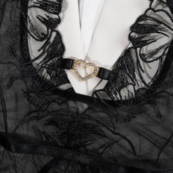 Black Dahlia Bodysuit 🖤✨