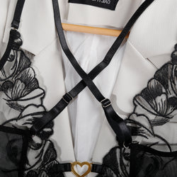 Black Dahlia Bodysuit 🖤✨