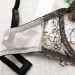 Secret Bloom Lingerie Set 🖤✨