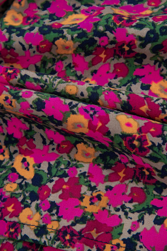 Rose boho tiras frilas tanques florais