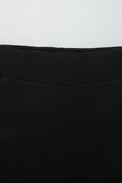 Green Bay Solid Color Oversize Slit Sweatshirt Ribbed Leggings 2pcs Set