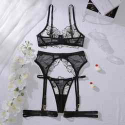 3-piece set-Midnight Elegance