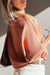 Pulsante a costola a costola rosa alberico anteriore Dolman Sleeve maglione cardigan