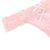 Thong with Pink Lace and Back Lacing