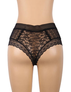 High-Waisted Lace Panties – Elegant &  Sexy