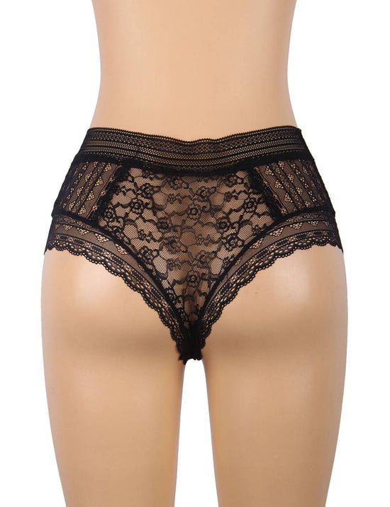 High-Waisted Lace Panties – Elegant &  Sexy