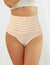 High-Waisted Cotton Shaping Panty – Nude