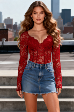 The lace bodysuit that embodies timeless elegance