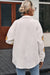 Chacket de botón de snap textic gráfico de baloncesto beige