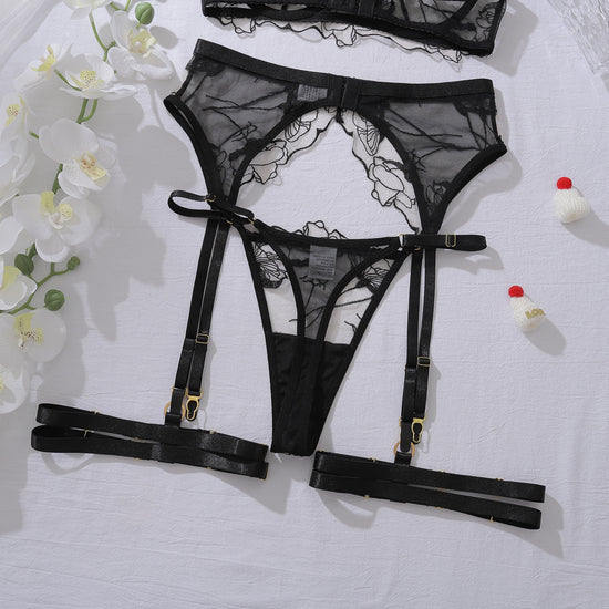 3-piece set-Midnight Elegance