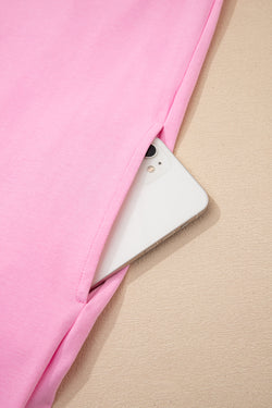 Menta verde brimele fritturato collo sciolto mini abito