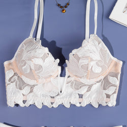 Pure Romance » Lingerie Set – Ivory Floral Elegance & Sculpting Fit