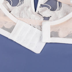 Pure Romance » Lingerie Set – Ivory Floral Elegance & Sculpting Fit