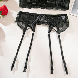 « Natalia Obsidian » 3-Piece Lingerie Set 🖤✨