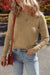 Straw Giallo Spazzole a maglia a maglia