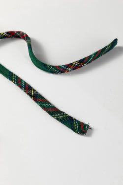 Dearlovers Camicia a maniche lunghe a maniche lunghe per le vacanze natalizie scozzesi rosse a contrasto e set pigiama corto da 2 pezzi