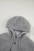 Pale Khaki Fleece zip up up cordon de casse-cordon