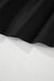Scept di skort in vita neri da 2 pcs a 2 pezzi