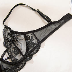 « Natalia Obsidian » 3-Piece Lingerie Set 🖤✨