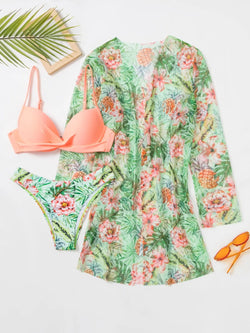 🌺 TROPICAL GLOW – The sculpting bikini that enhances every curve