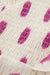 Black Polka Dot Stampa giogo a shirted coglione manica a palloncini.
