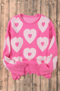Maglione di spalla con perline di perline di perle bonbon
