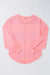 Top a strisce a strisce a strisce color blocco verde chiaro