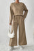 Pale Khaki Ultra Loose Textured 2pcs Slouchy Outfit