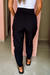 Camel Elastic High Waist Pocketed Cargo Jogger Pants