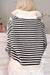 Stripe a strisce kaki con zip