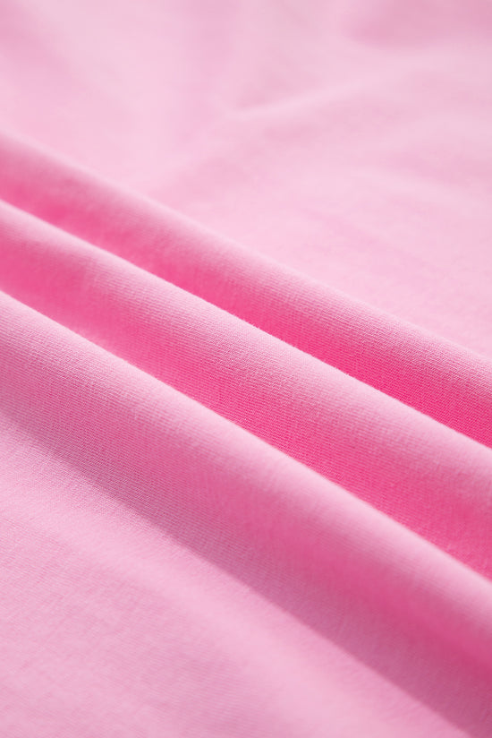 Menta verde brimele fritturato collo sciolto mini abito