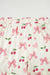 Floral Print Contrast Pipping Short Pajamas Set