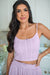 Bonbon Delicate Texture Cropped Cami Shorts and Cardigan 3pcs Lounge Set