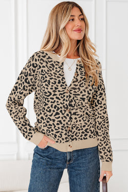 Khaki Leopard Drop SCOLA CHUNNOTTO CHUNTHETTO CARDITER MIGLIO
