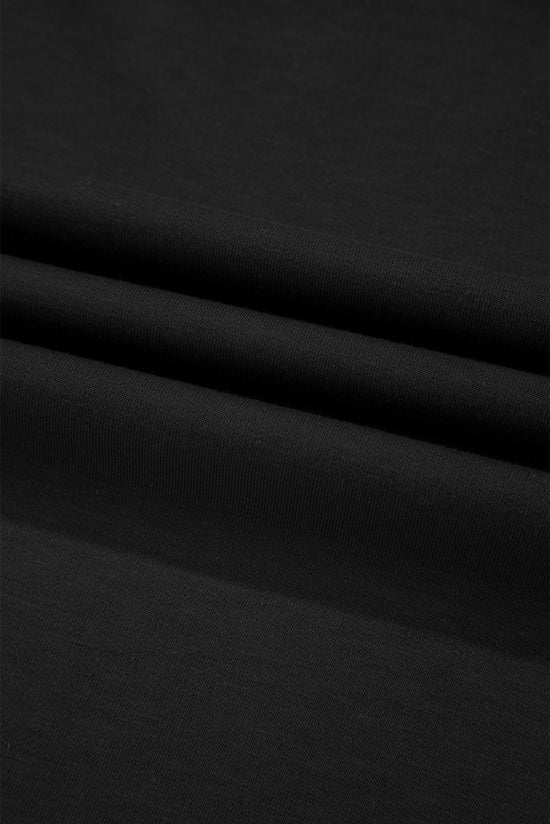 Scept di skort in vita neri da 2 pcs a 2 pezzi