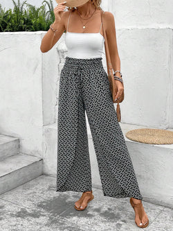 Black Bohemian Print Pantal