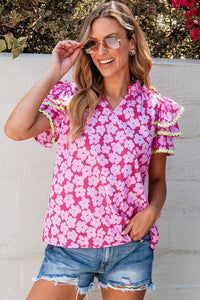 Contrast floral rose