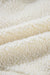 Beige Fleece Zip Up Drawstring Hooded Pocketed Jacket