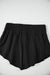 Scept di skort in vita neri da 2 pcs a 2 pezzi
