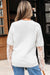 Significa per patchwork a manica in pizzo beige finto maglione fuzzy