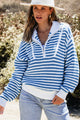 Stripe a strisce kaki con zip