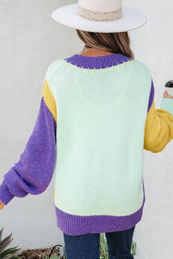 Blocco a gocce a gocce a forma di colore a V Green Stitched a V Blocco a tracolla