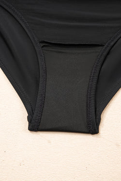 Bouettes réglables noires découpés à nœud frouvail