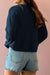 Sighi maglione a maglia a maglia a goccia a goccia a stella blu a vela