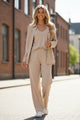 Oatmeal 3-Piece Cozy Knit Lounge Set