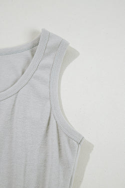 Gray 3 Pcs Crop Tank Top Shorts with Cardigan Lounge Set