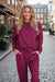 Long Sleeve Pullover and Jogger Pants Lounge Set