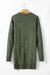 Robe de pull en vrac en tricot de câble à café